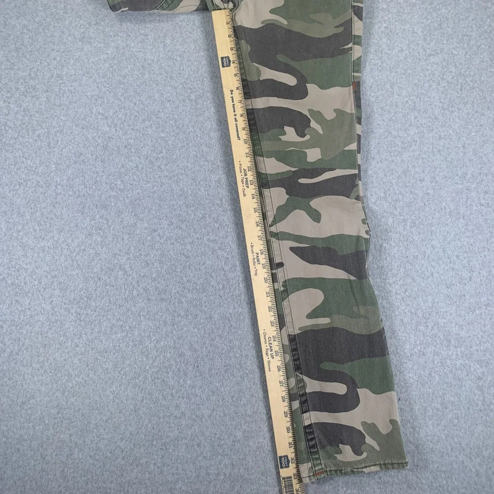 True Religion Straight Flap Camo Jeans Mens 28 Taupe Straight Leg Pants